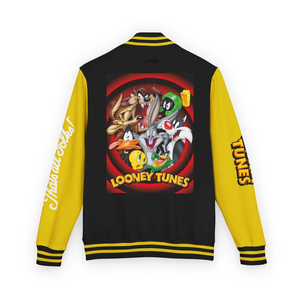 Looney Tunes Letterman Jacket: Retro Cartoon Varsity Style