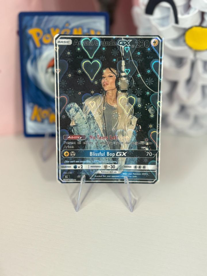 Ariana  Acrylic Card, Photo Card, Gift For Music Fan