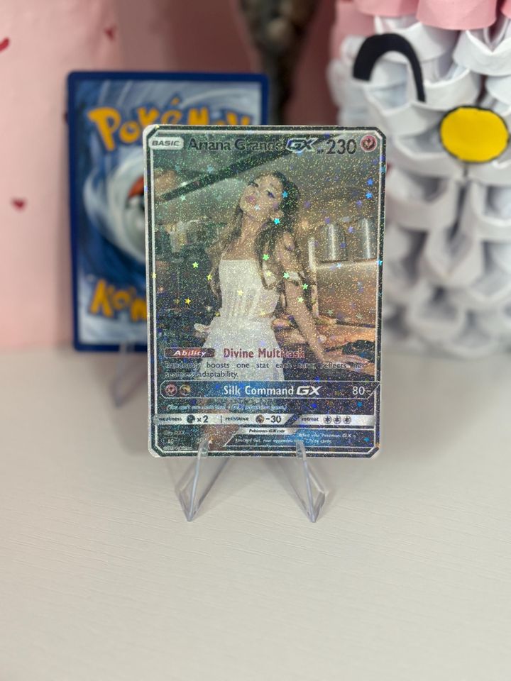 Ariana  Acrylic Card, Photo Card, Gift For Music Fan