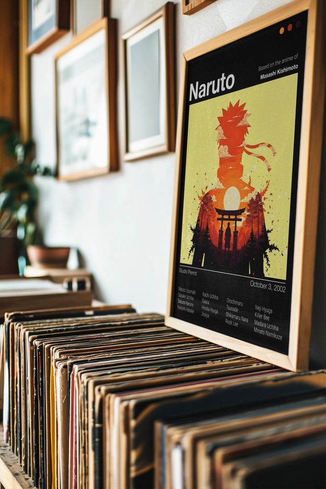 Narutoo Uzumaki Poster Narutoo Print Anime Poster