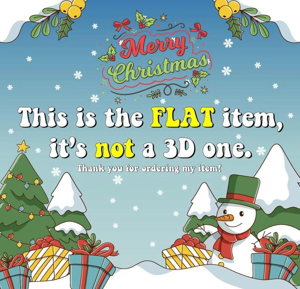 Personalized Popcorn Christmas Ornament: 2D Printed Holiday Decor