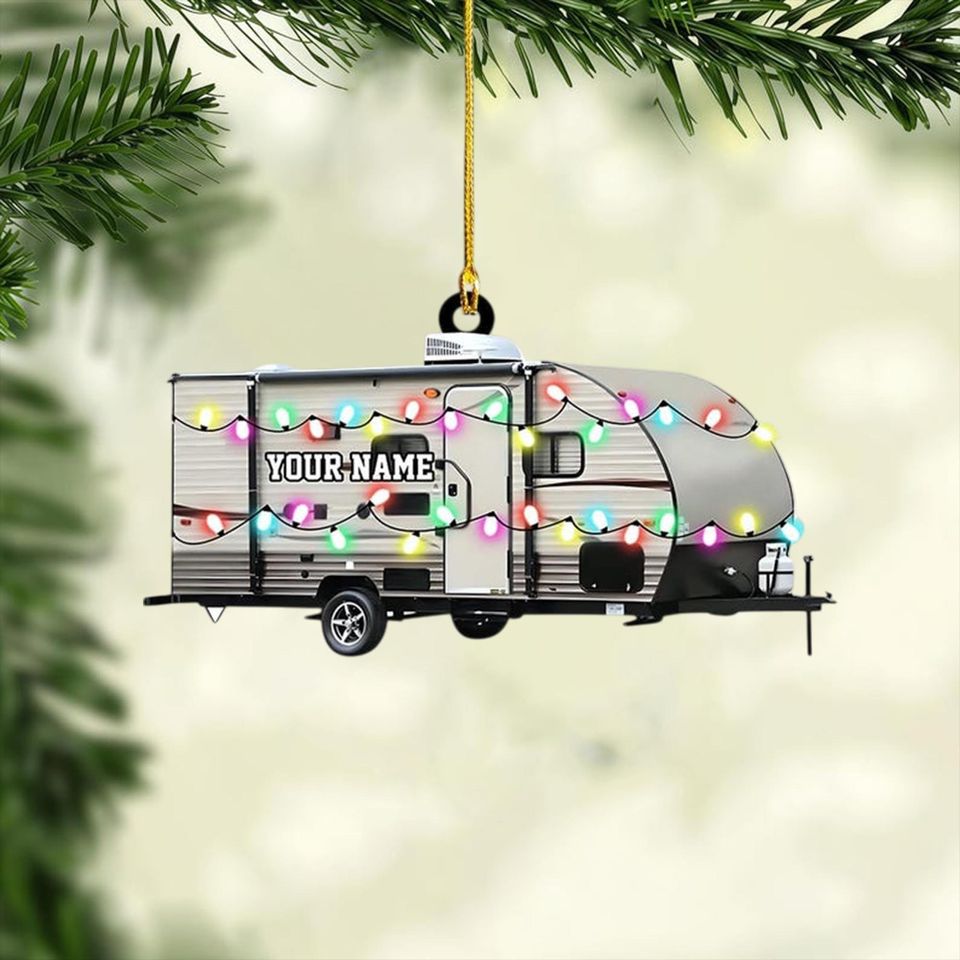 Personalized Camping Car Christmas Ornament ,Camping Lover Gift, Camping Lover Ornament 2025,Keepsake Gift For Camper, Camping Decor Gift