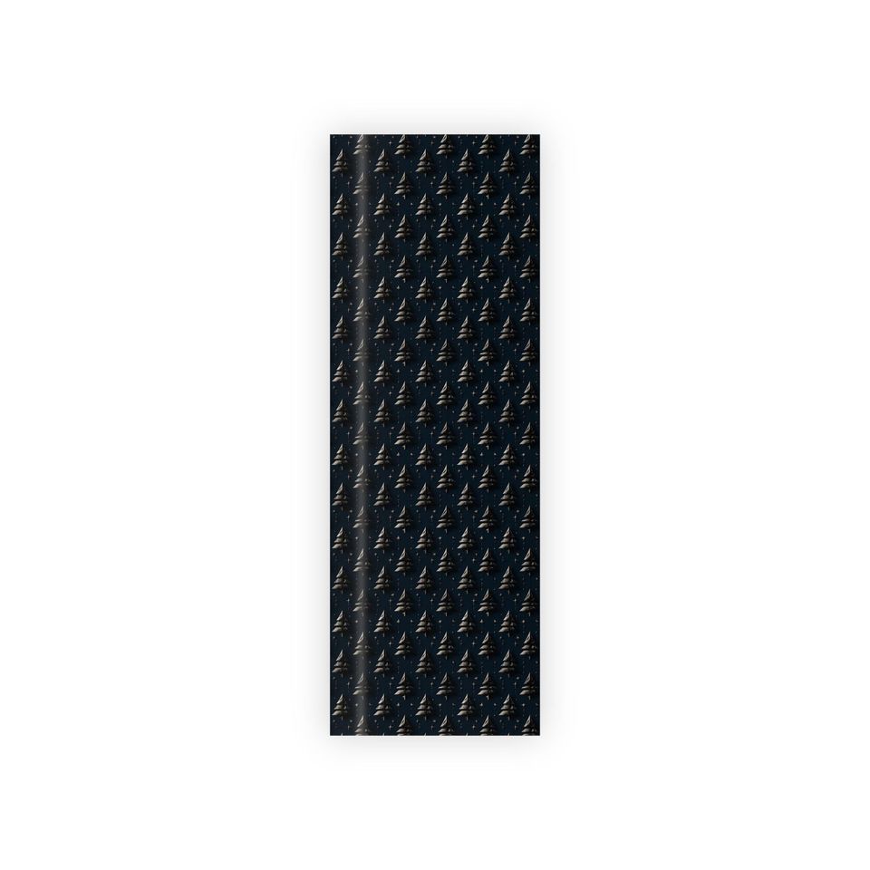 Christmas Tree Gift Wrapping Paper | Satin Finish, Eco-Friendly