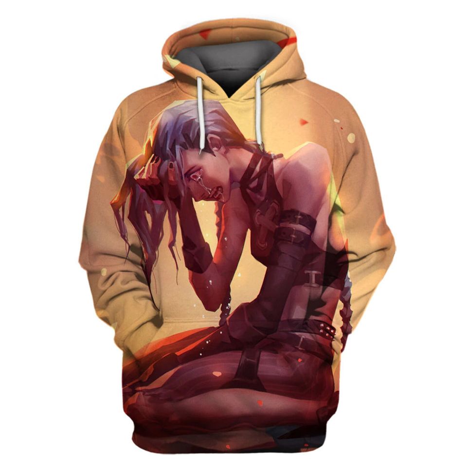 Anime Arcane League Of Legends 3d Hoodie