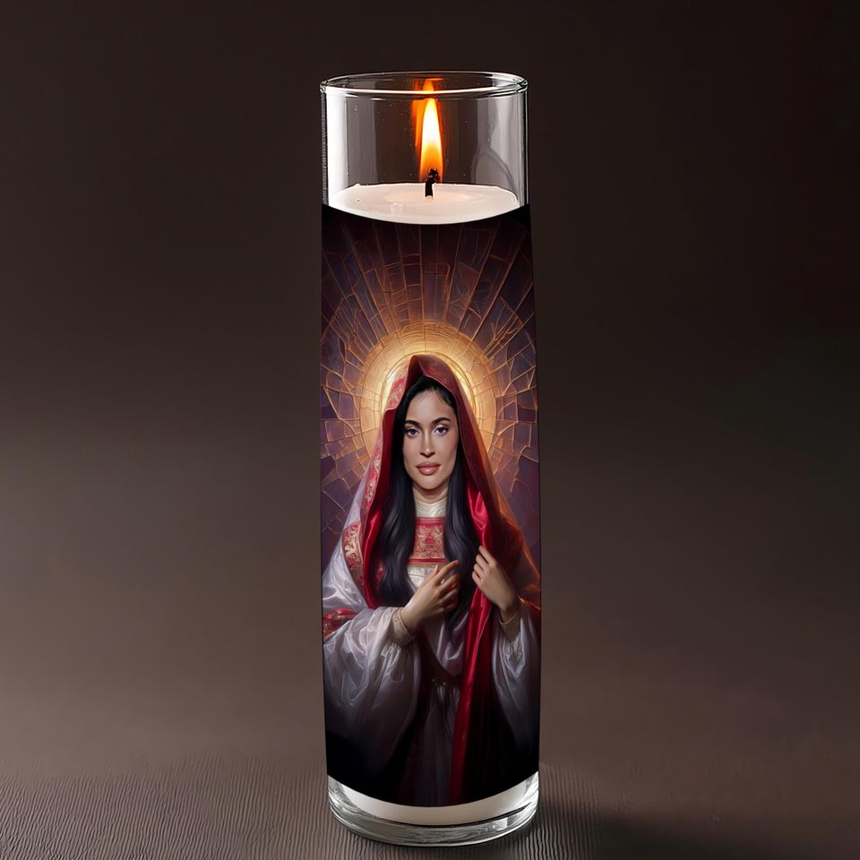 Kylie Celebrity Prayer Candle
