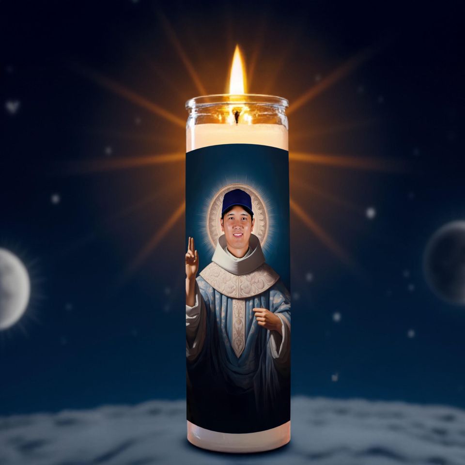 Shohei Ohtani Celebrity Prayer Candle