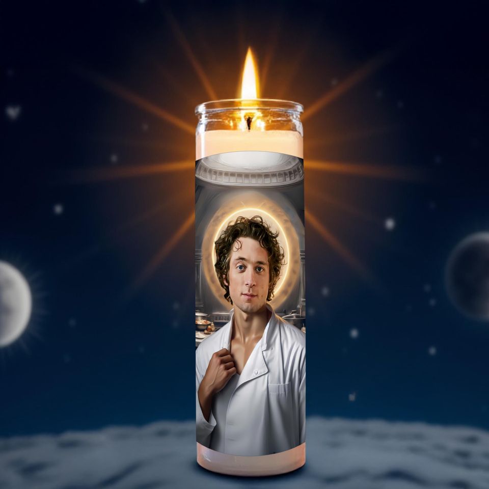 Jeremy Allen White Celebrity Prayer Candle