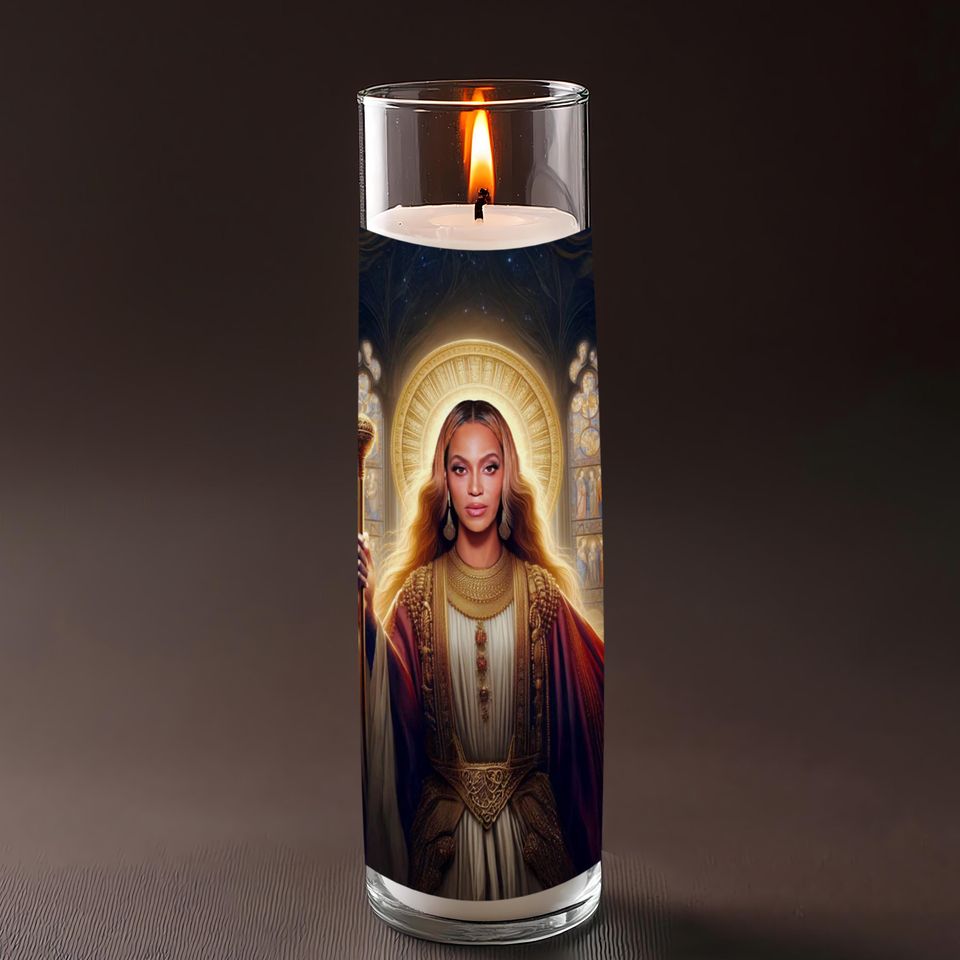 Bey Celebrity Prayer Candle