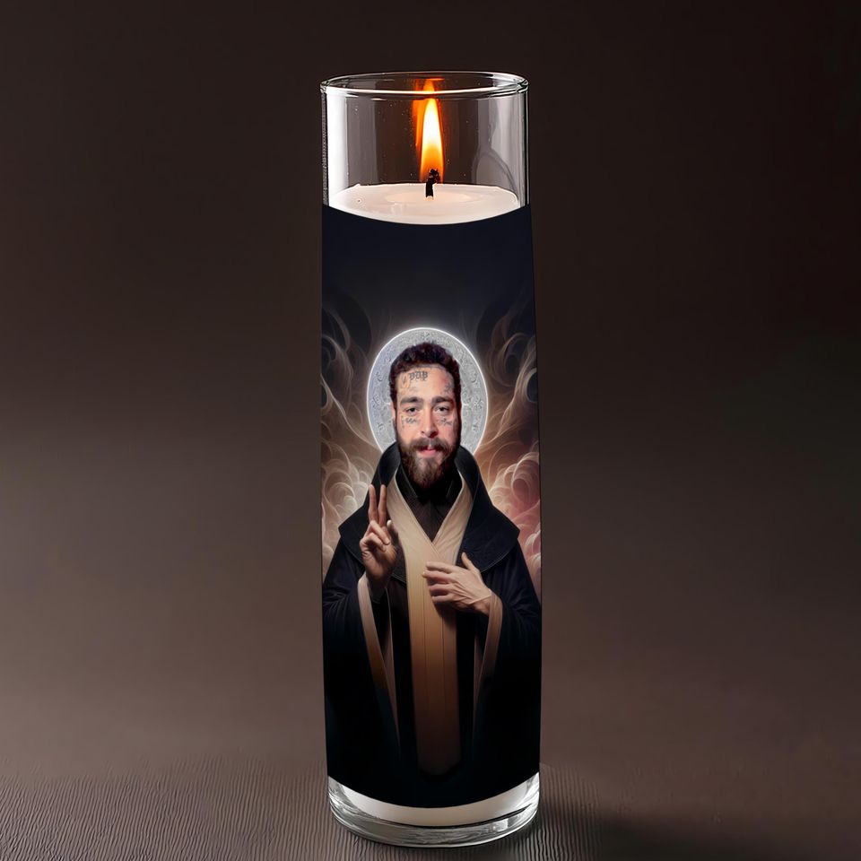 Malone Celebrity Prayer Candle