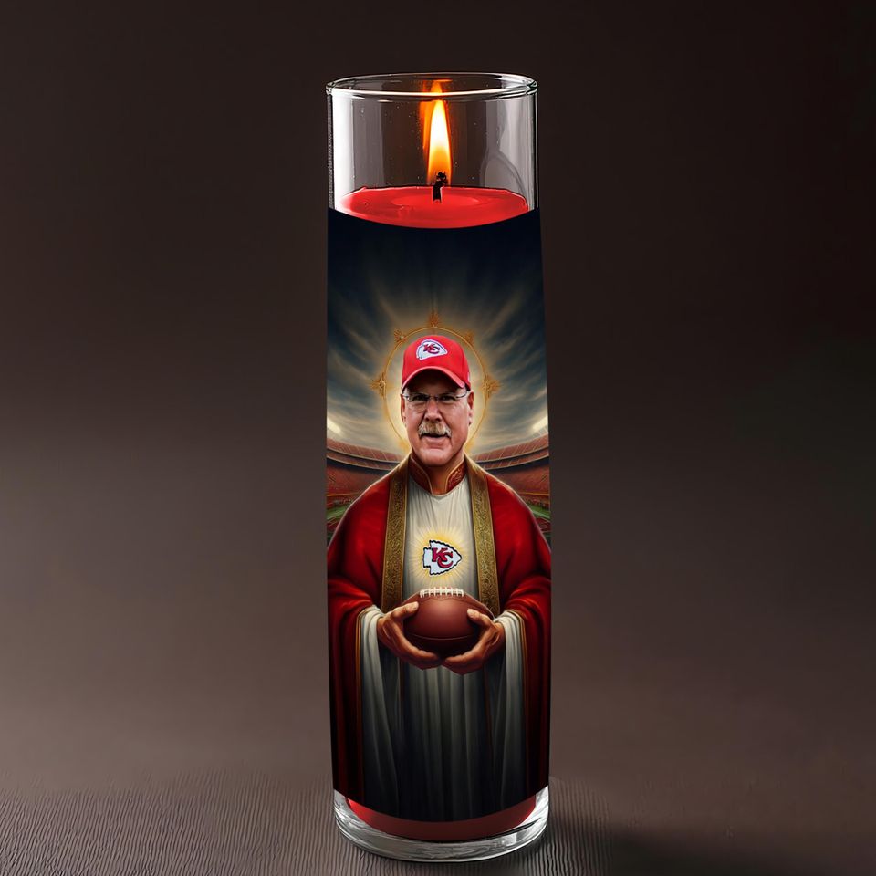 Andy Reid Celebrity Prayer Candle