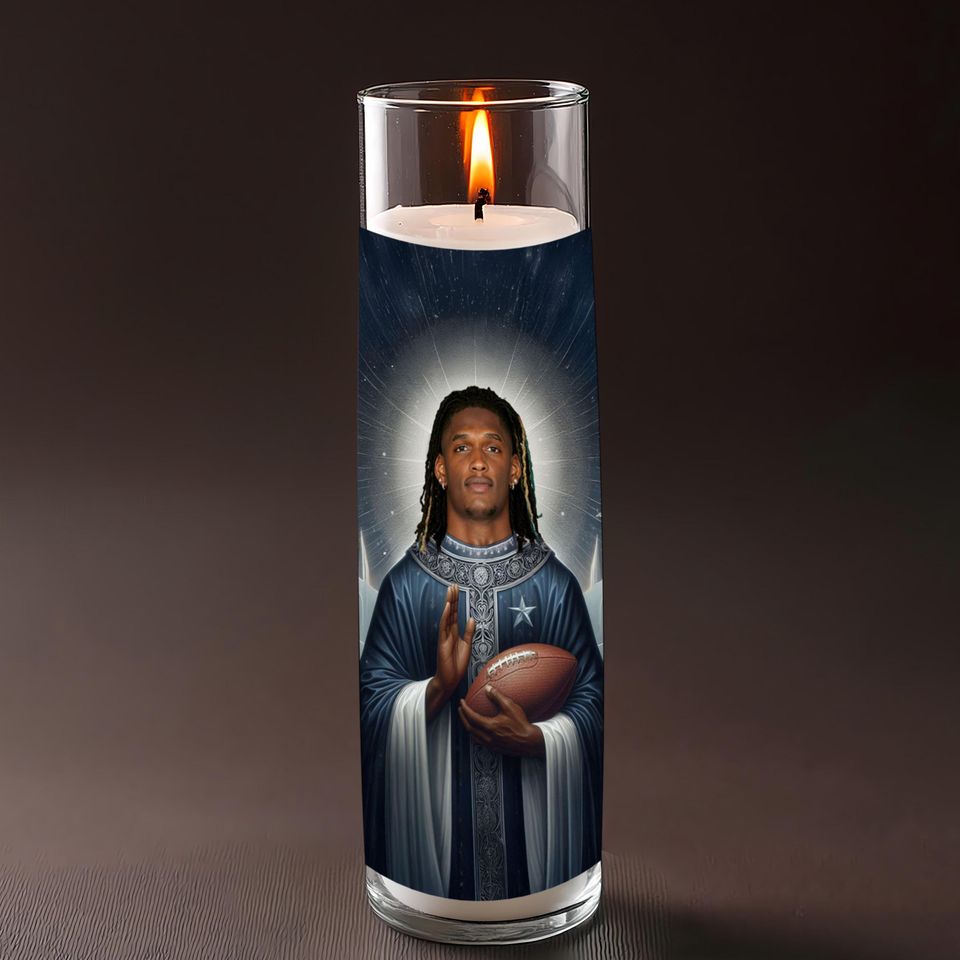CeeDee Lamb Celebrity Prayer Candle