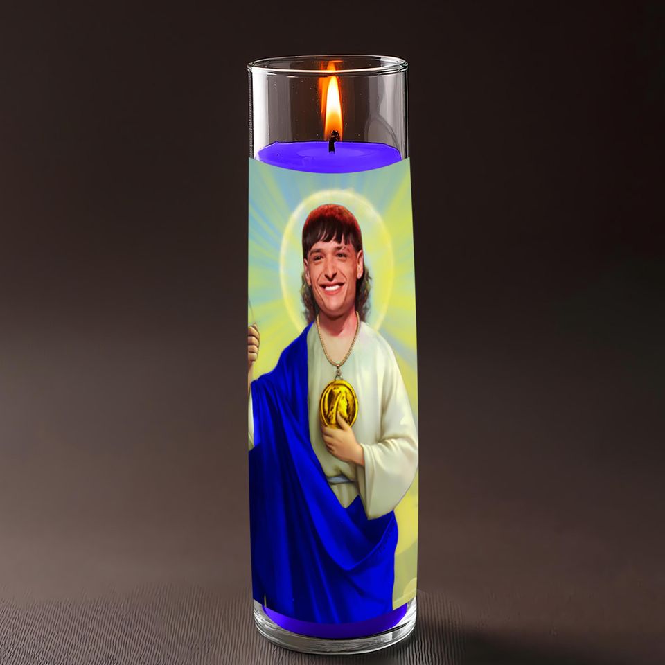 Peso Pluma Celebrity Prayer Candle