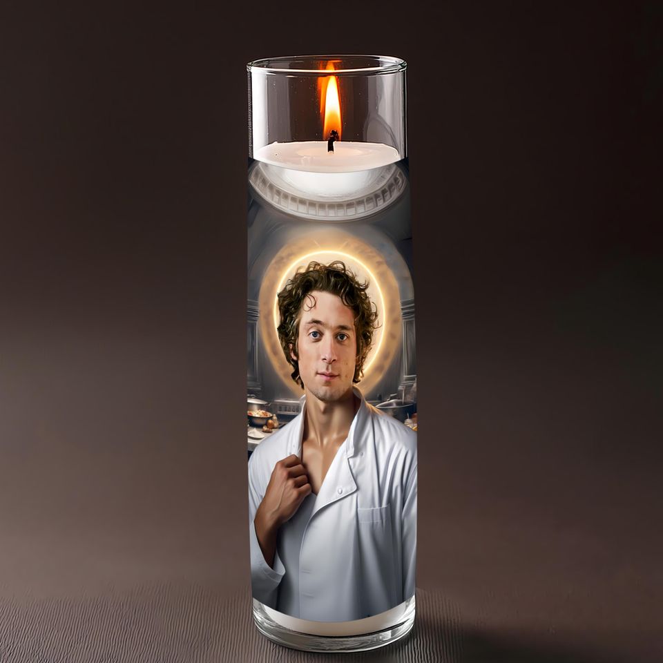 Jeremy Allen White Celebrity Prayer Candle