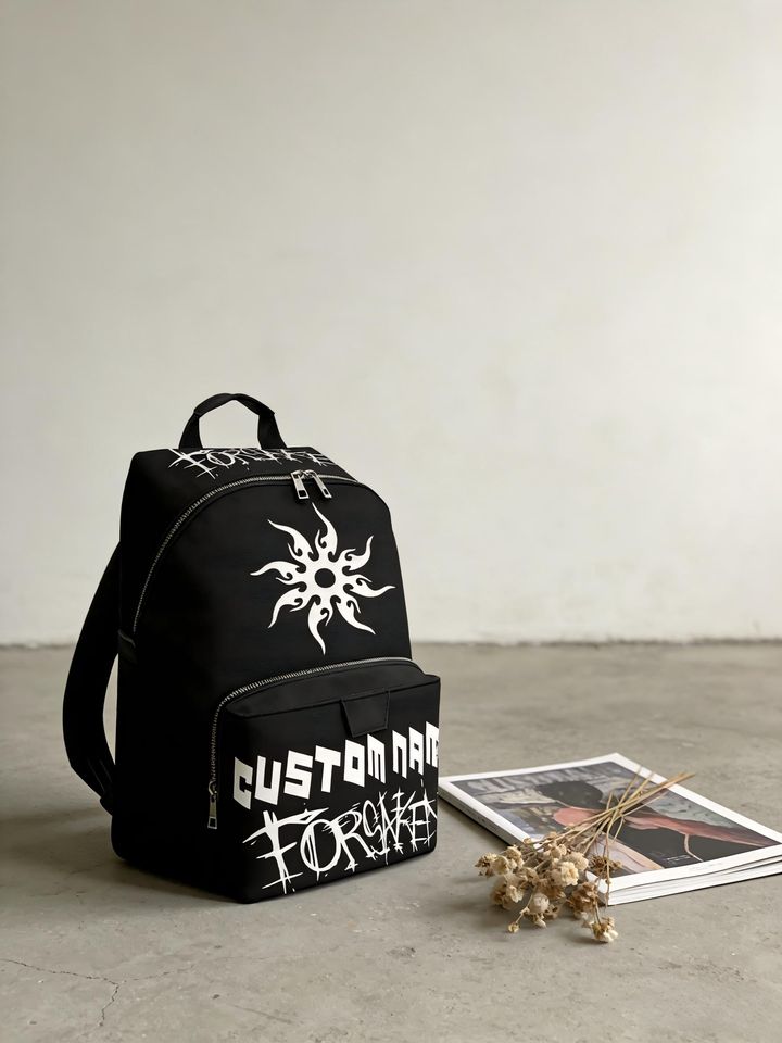 forsaken two time backpack - Custom Name - Gifts for gamers