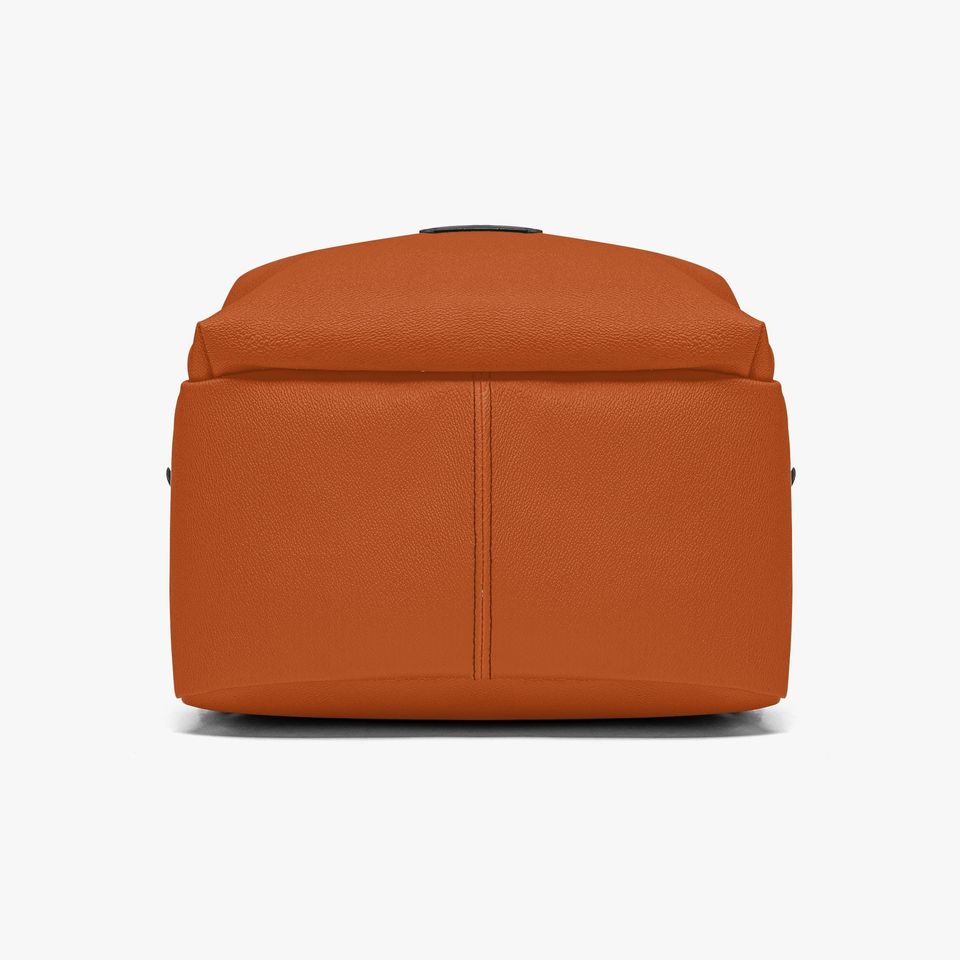 Personalized Leather Backpack for Laptop