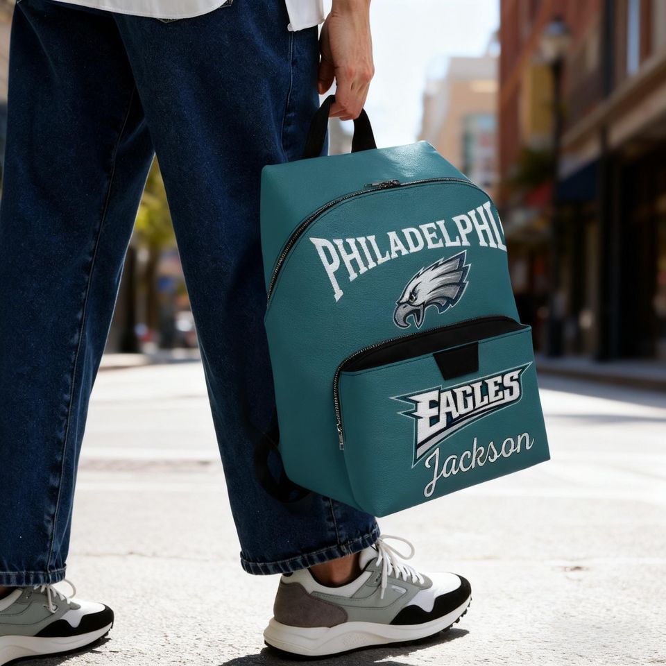 Custom backpack - Eagles backpack - gift