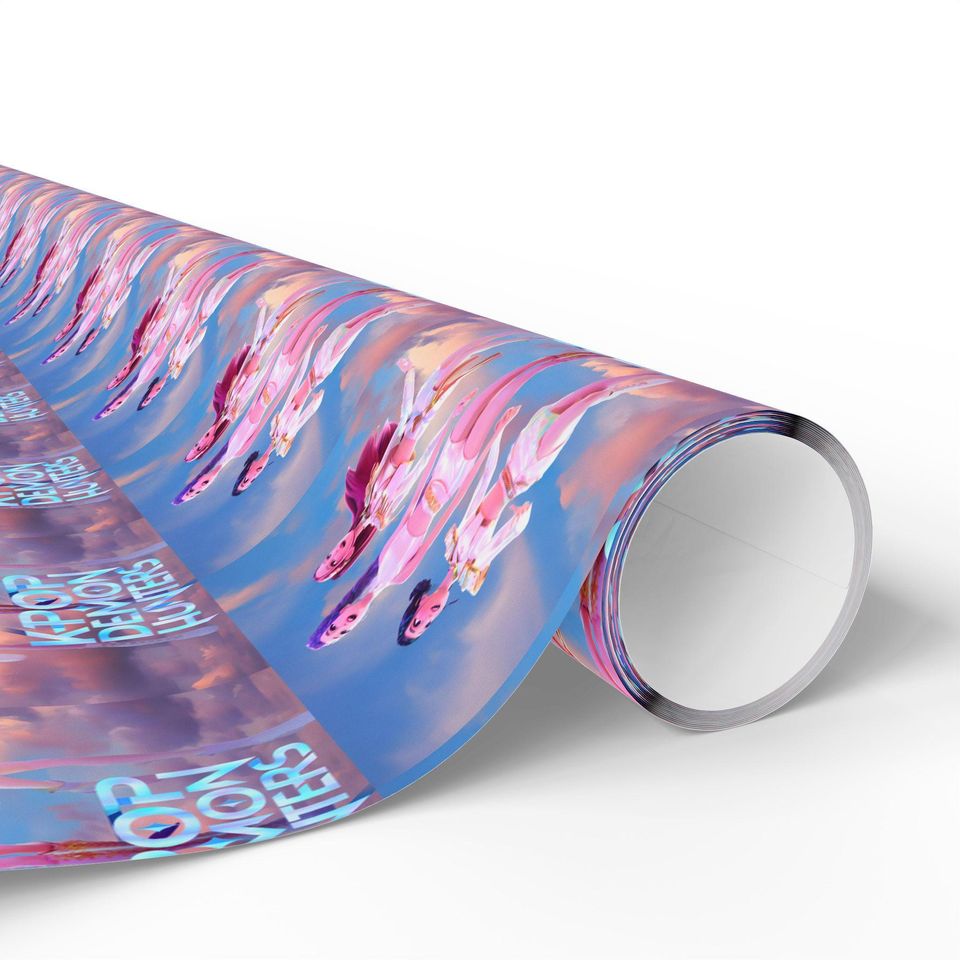 K-pop Demon Hunters Wrapping Paper, Gift Wrap, Unique Gift Idea