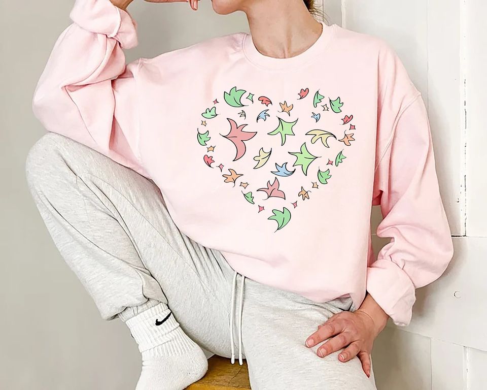 Heartstopper Leaves Heart Sweatshirt
