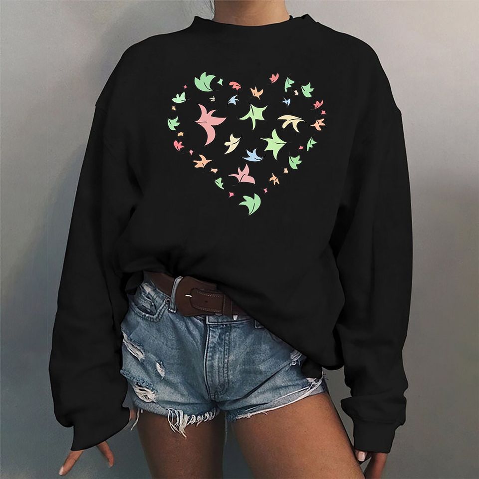 Heartstopper Leaves Heart Sweatshirt