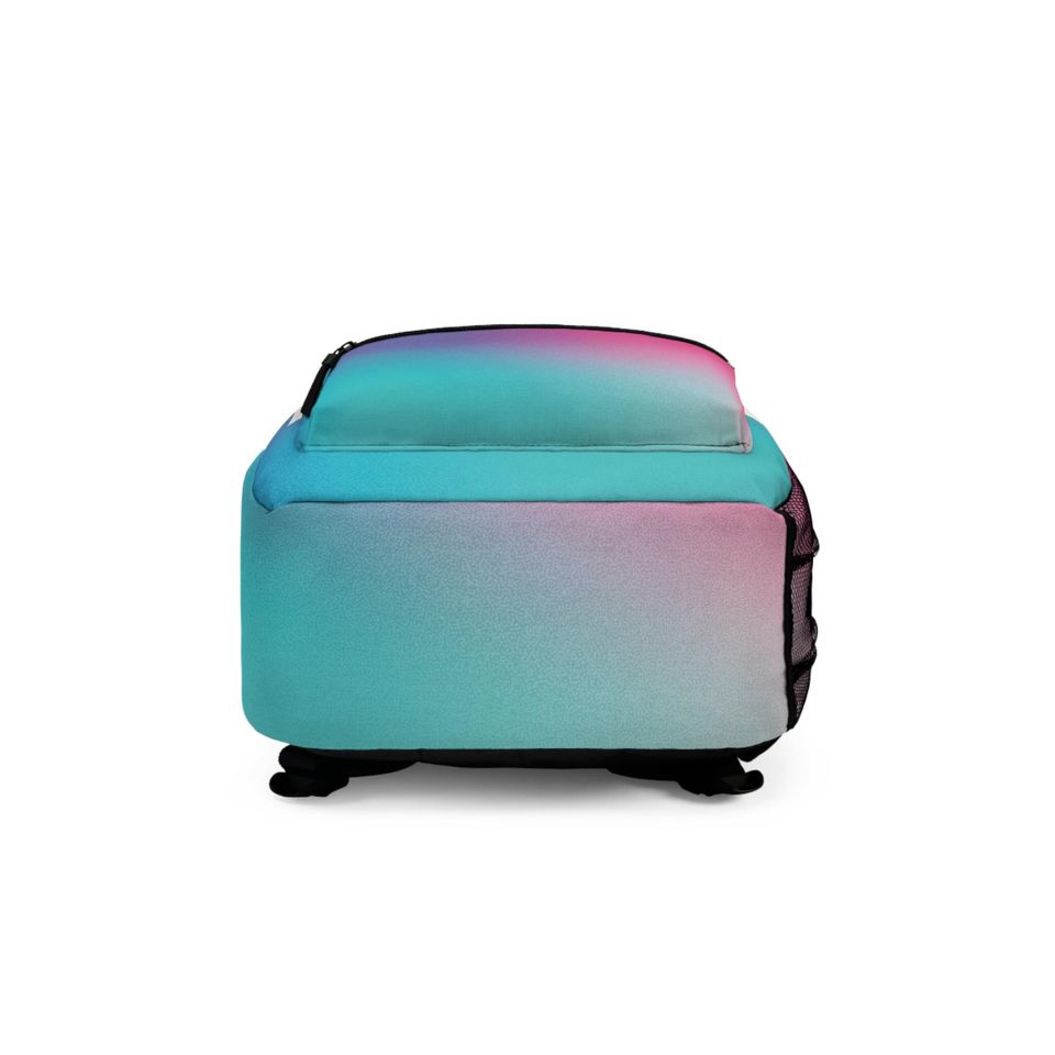 Rainbow Backpack, School Bag with Love