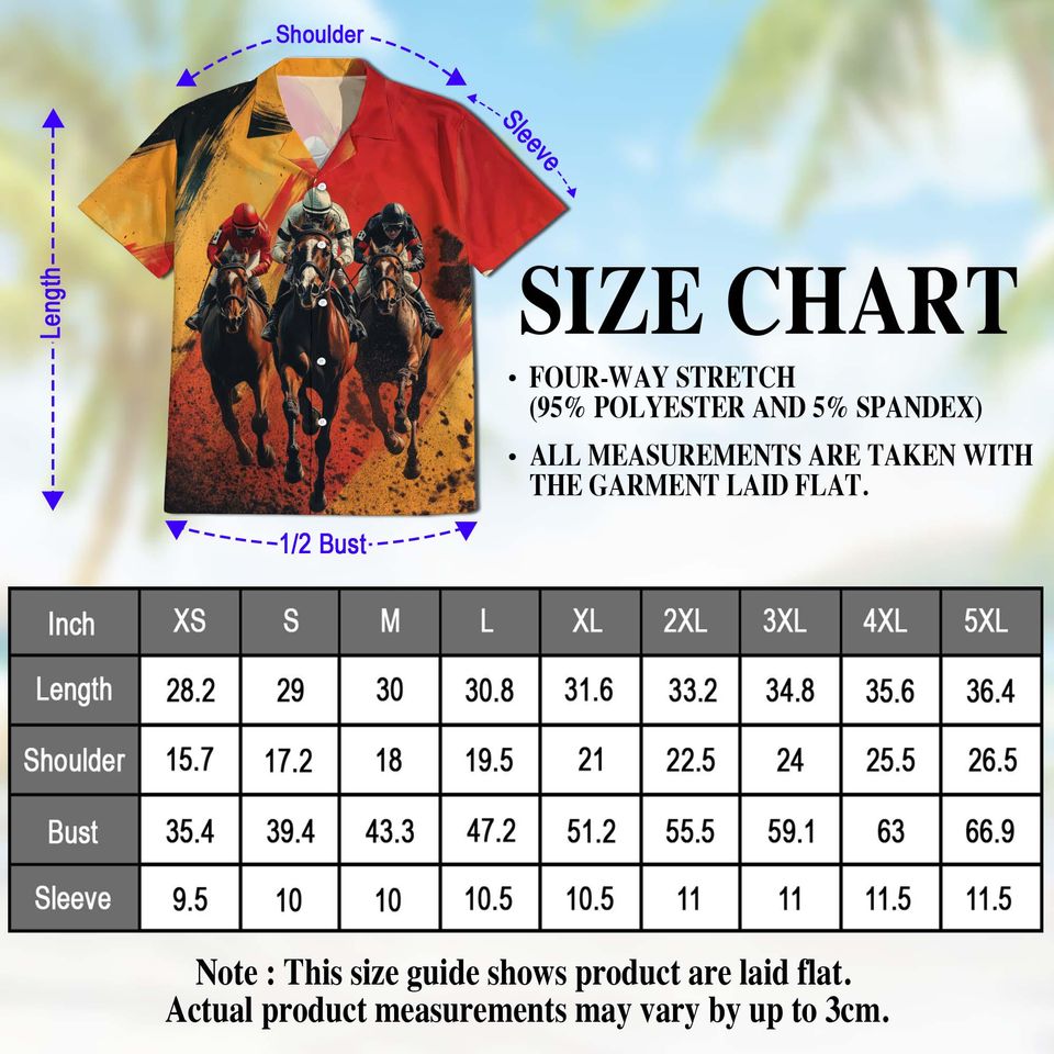 Horse Racing Hawaiian Shirt | Rustic Derby Jockey Aloha S-5XL