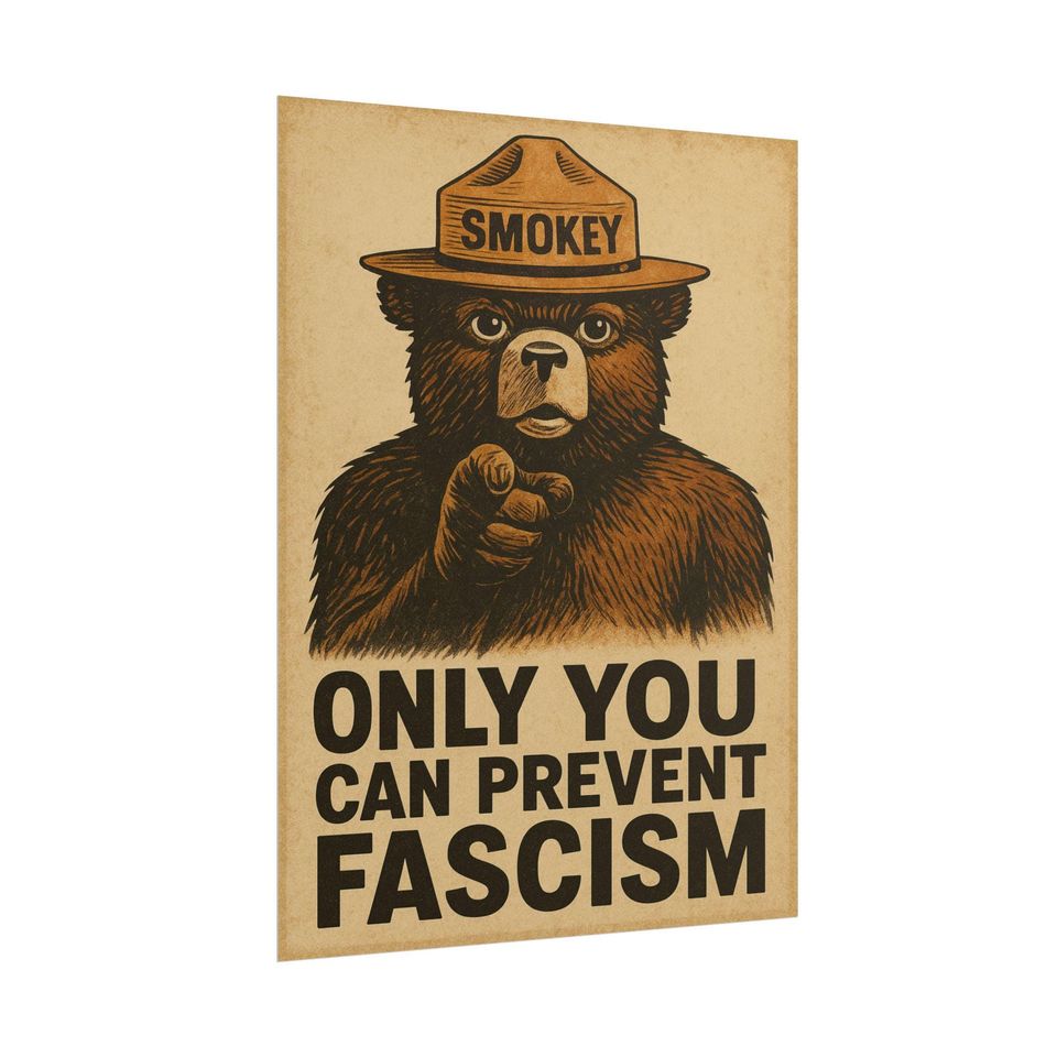 DIY Prevent Fascism Protest Sign