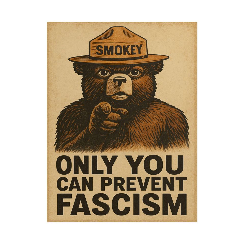 DIY Prevent Fascism Protest Sign