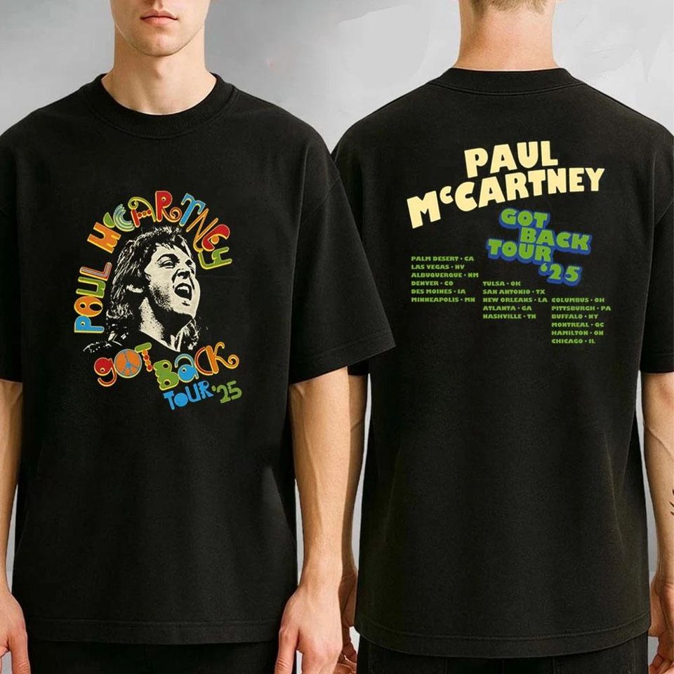 Unisex P McCartney Double Sided T-Shirt