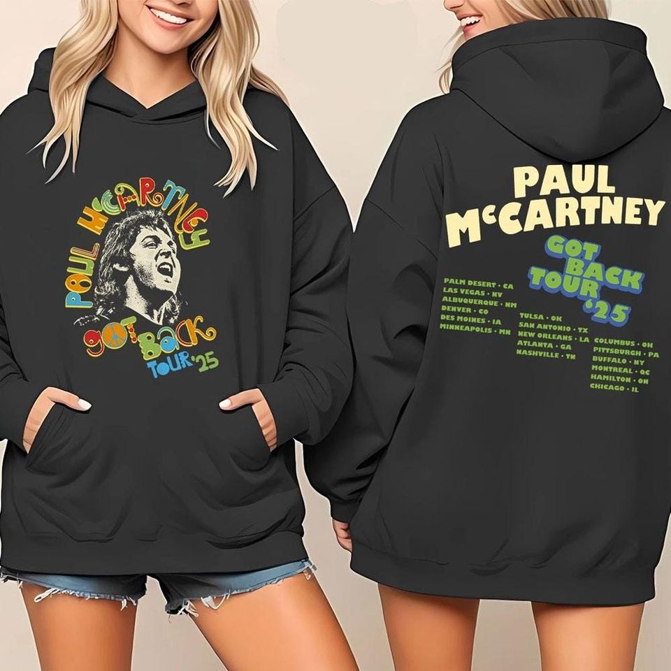 Unisex P McCartney Double Sided T-Shirt