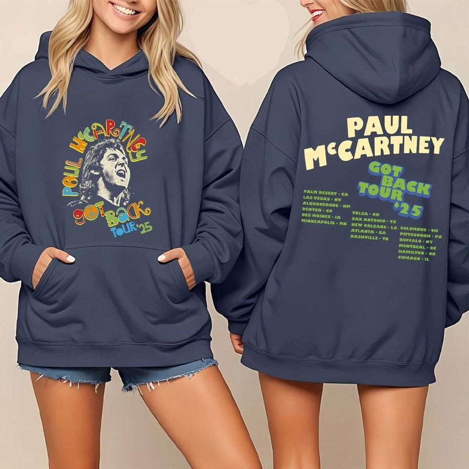 Unisex P McCartney Double Sided T-Shirt