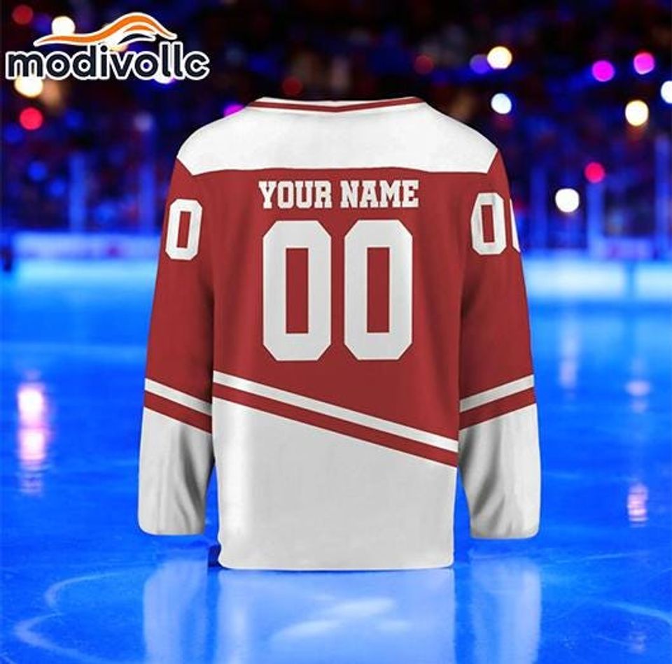 Custom Sonic Hockey Jersey: Personalized Name & Number, Fan Gift