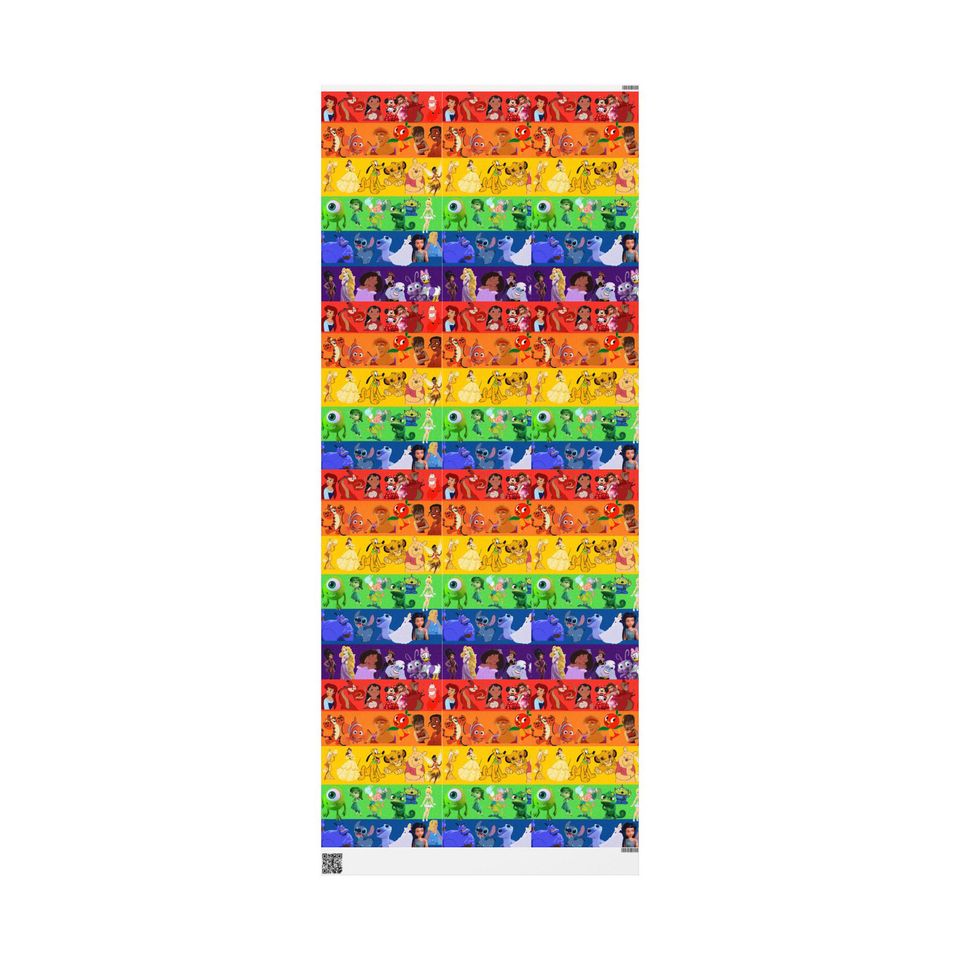 All of Disney Wrapping Paper