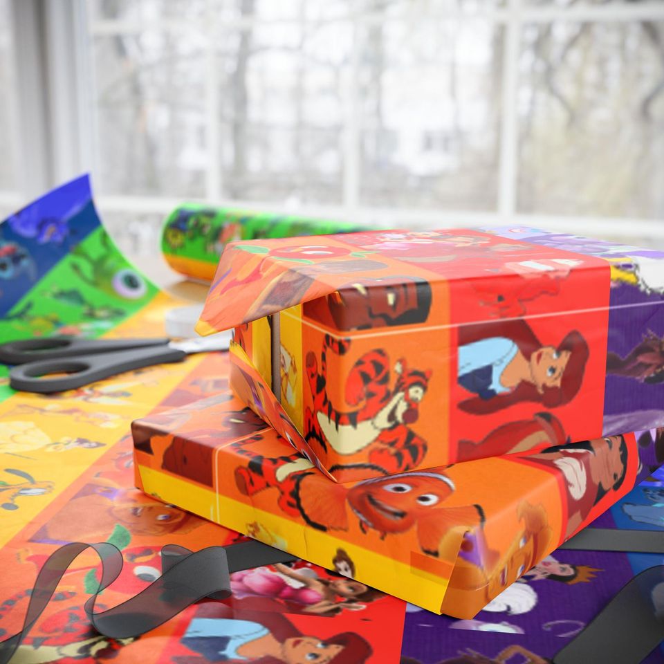 All of Disney Wrapping Paper
