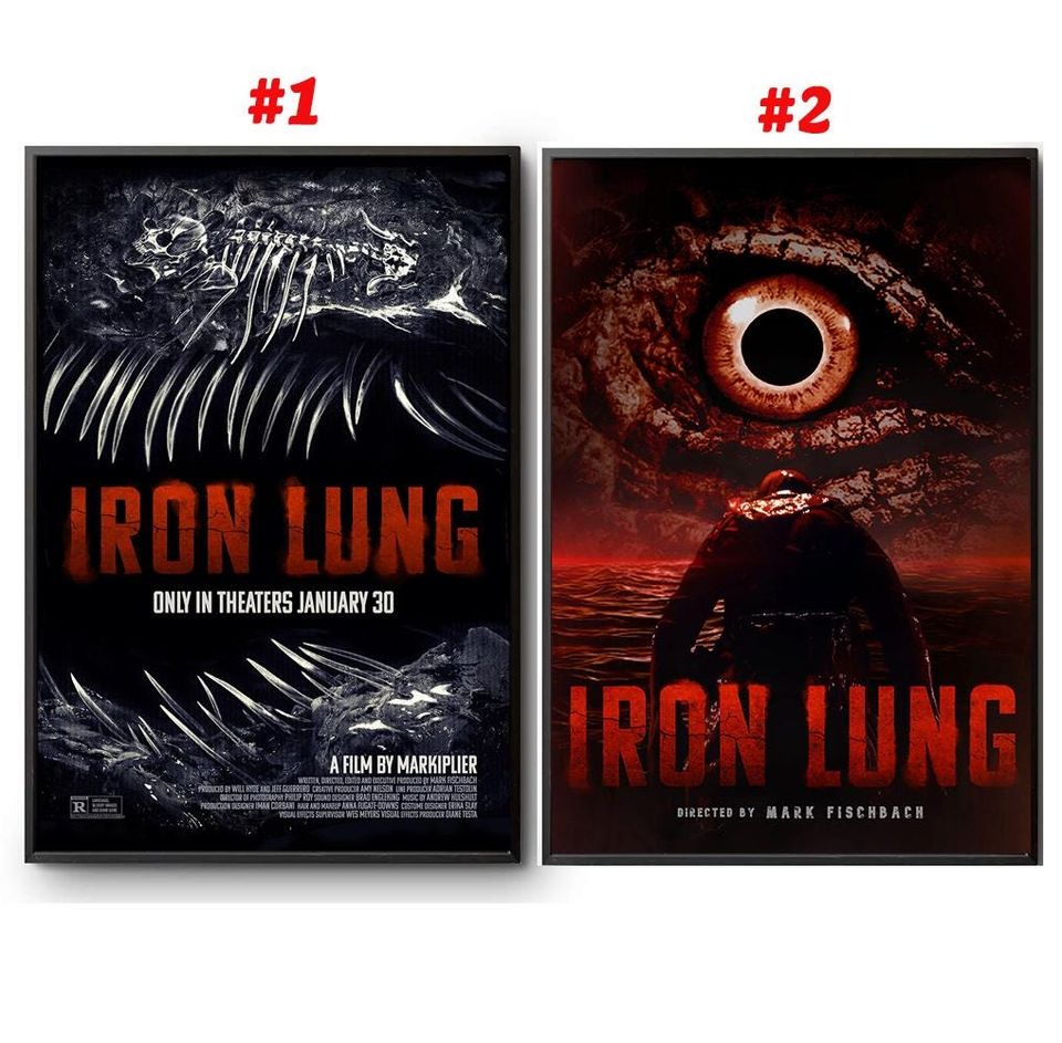 HOT Iron Lung Horror Movie Poster Collection January 2026 Poster