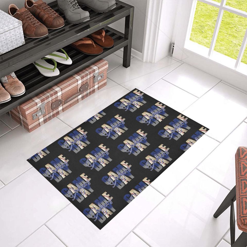 Game Day at Los Angeles Doyers Rug