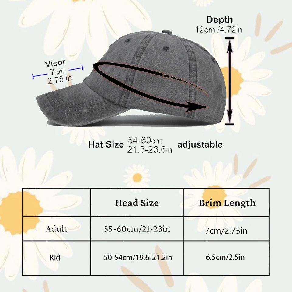 Custom Text Embroidered Hat, Personalized Cap, Vintage Baseball Hat, Custom Logo Hat, Gift for New Dad Mom, Gift for Bride, Bachelorette Hat