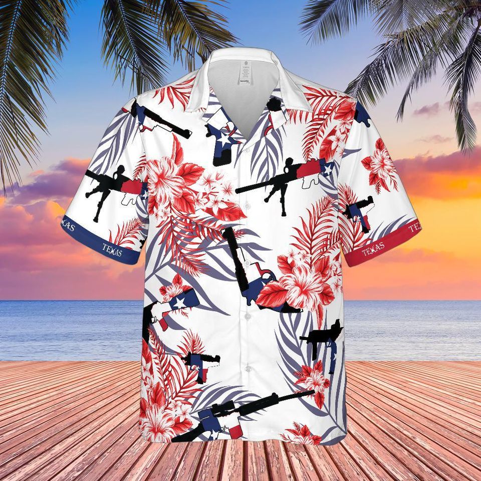 Come And Take It Texas Gun Lover Hawaiian Aloha Shirt