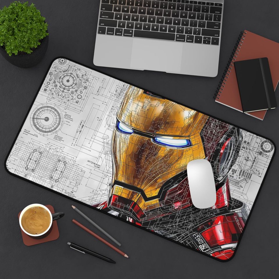 Marvel Iron Man Desk Mat, Mouse Pad