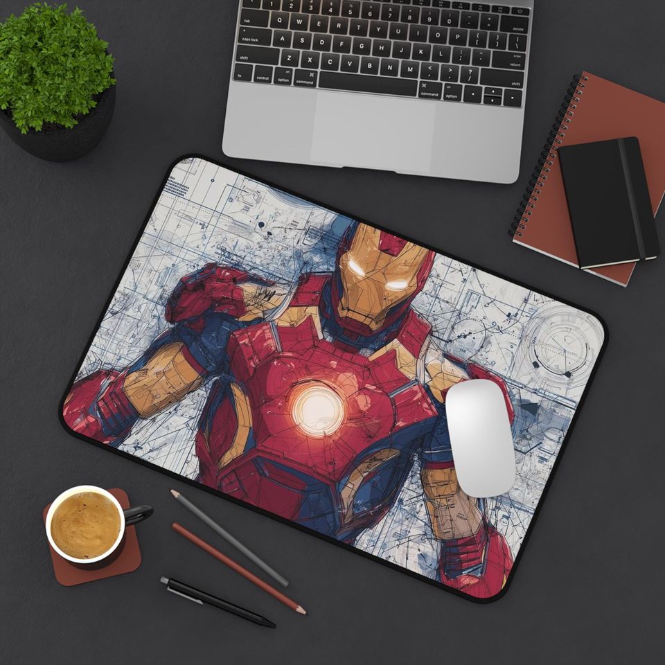 Marvel Iron Man Desk Mat, Mouse Pad