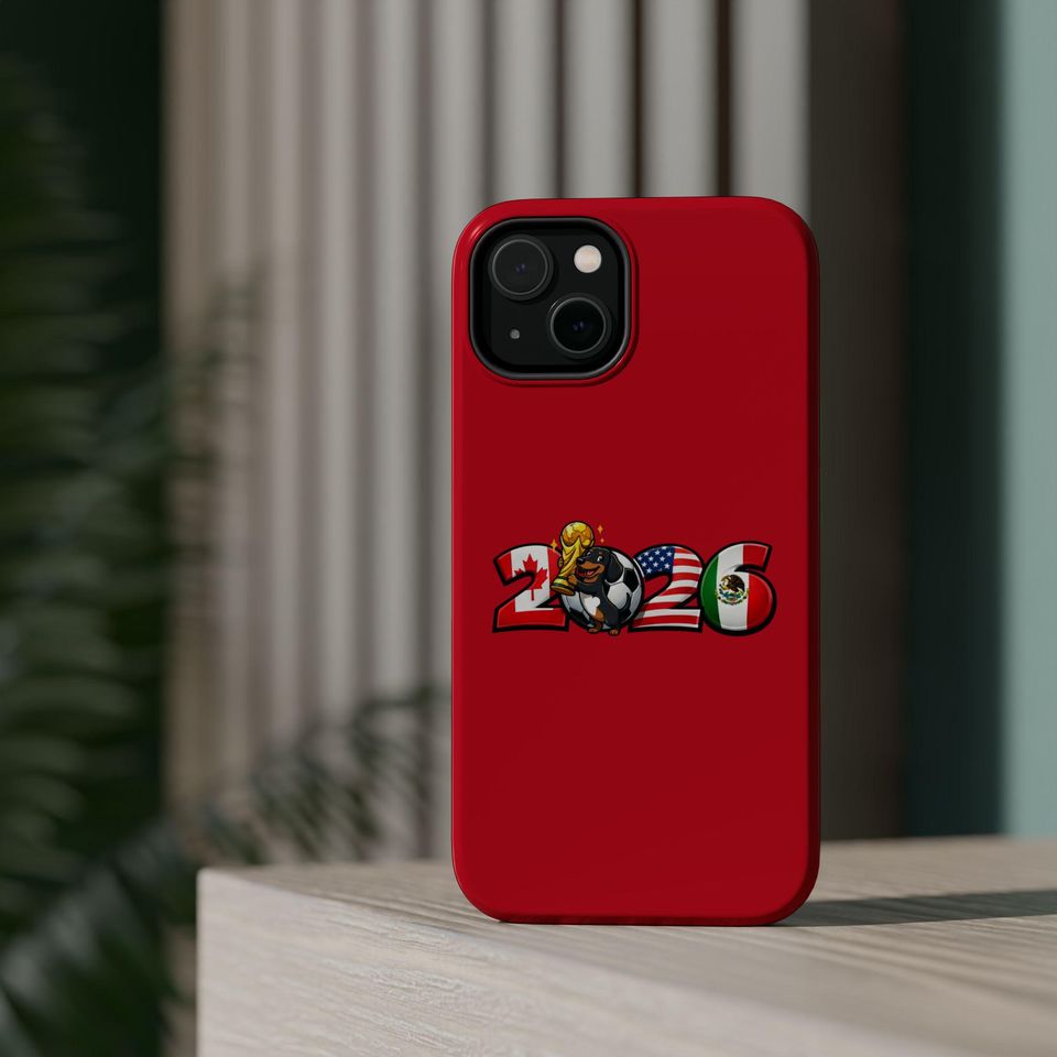 2026 World Soccer Mascot Phone Case | Canada, USA, Mexico Kickoff Protection