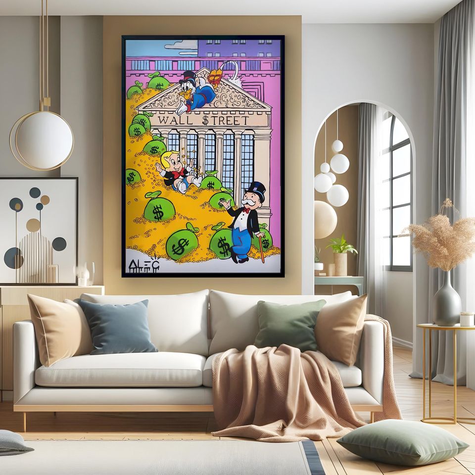 Richie Rich Art: Pop Art Finance Wall Decor