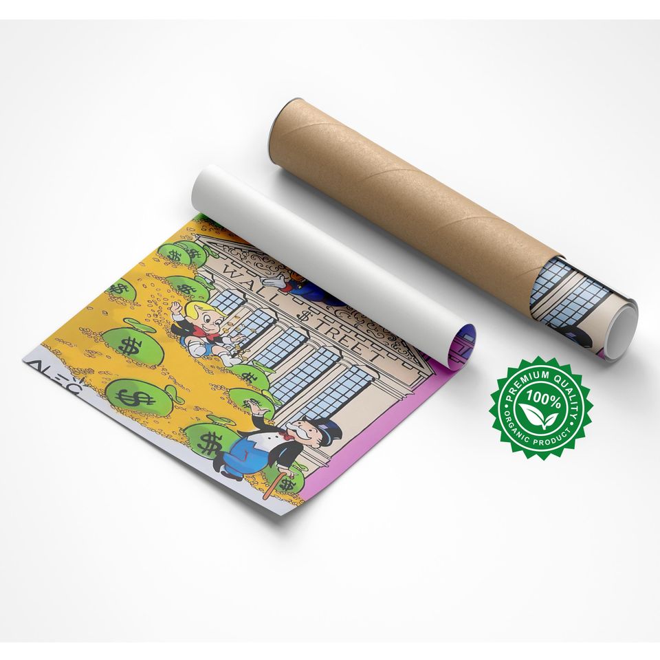 Richie Rich Art: Pop Art Finance Wall Decor