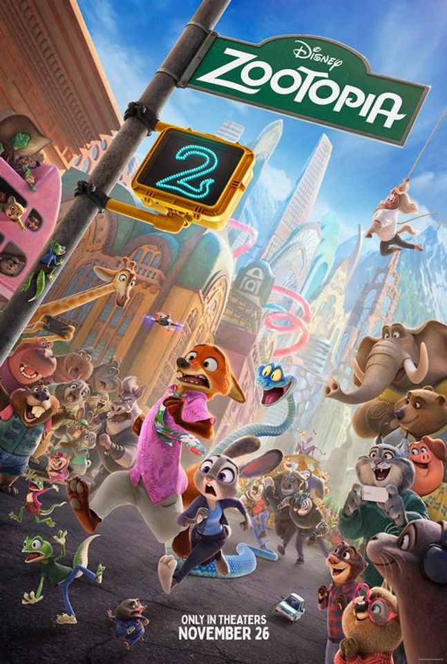 Zootopia 2 2025 film poster