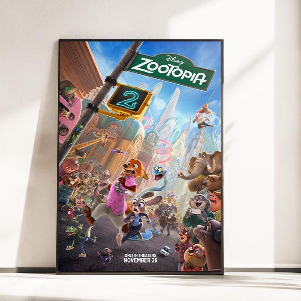 Zootopia 2 2025 film poster