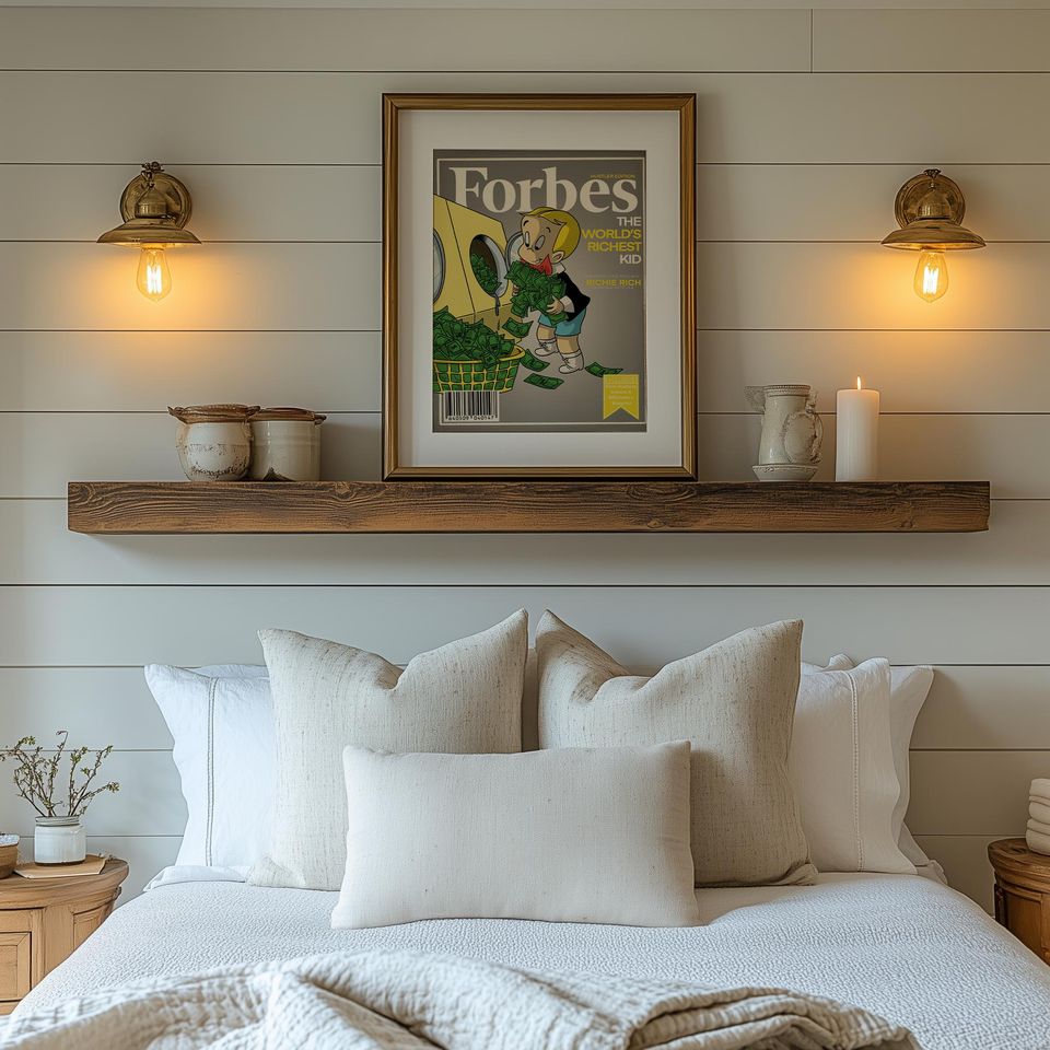 Forbes Wall Art | Richie Rich Poster | Hustler Edition Poster