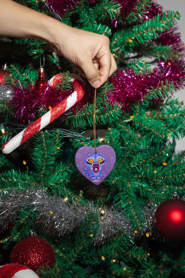 Depy Demons Anime Style Ceramic Ornament, Kpop Fans Christmas Tree Decor, Hunters Keepsake