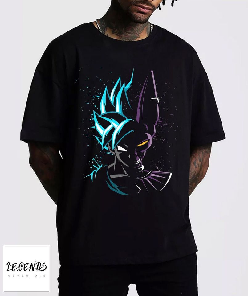 Goku & Beerus Dragon Ball Super Hero DBZ Shirt