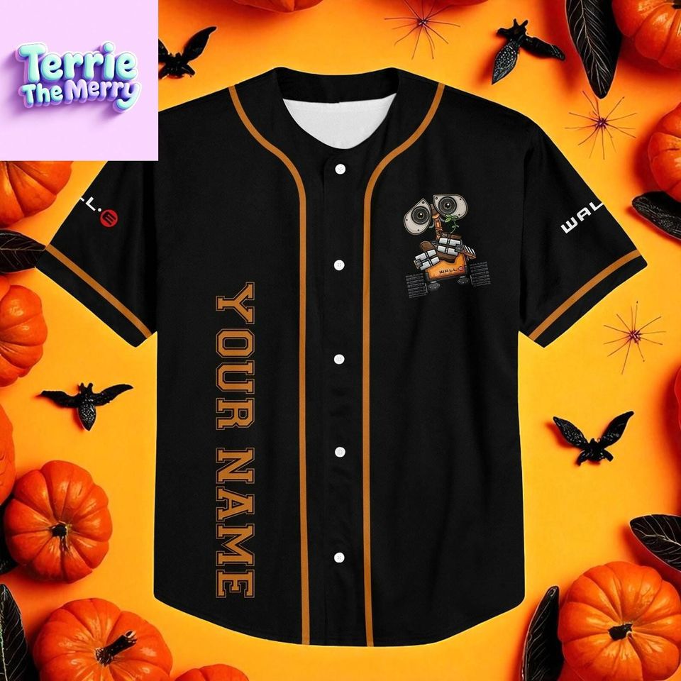 Custom Halloween Baseball Jersey  Personalized Name & Number Shirt