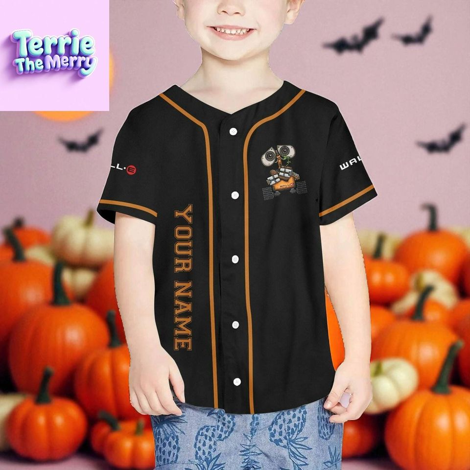 Custom Halloween Baseball Jersey  Personalized Name & Number Shirt