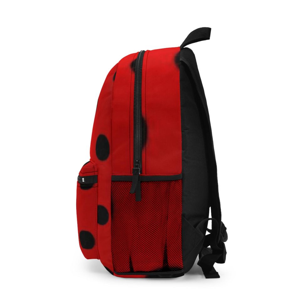 Ladybug Polka Dot Backpack